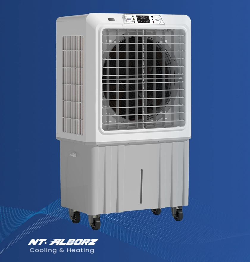 کولر آبی سلولزی پلیمری پرتابل COOLEX-9000 نیرو تهویه البرز