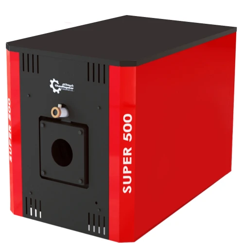 دیگ چدنی بویلر شوفاژکار سوپر 500 (با پنل آنالوگ) 6 پره S500